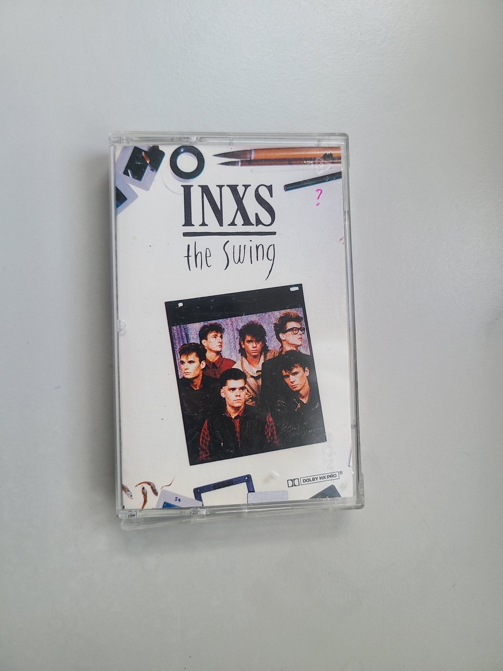 INXS The Swing Cassette Tape 1984 Canadian WEA Atlantic Vintage New Wave Rock